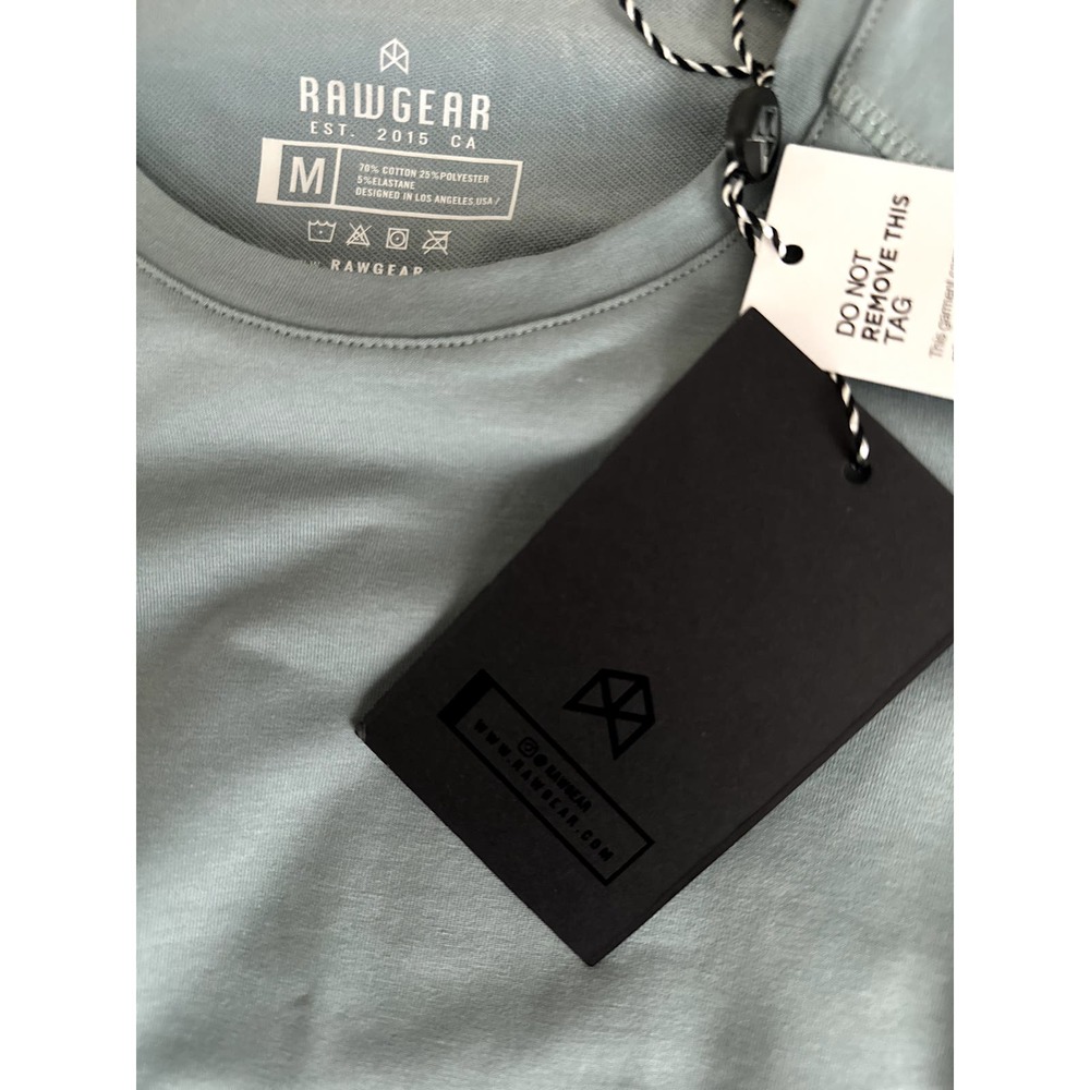 RAWGEAR Elite Raglon Long Sleeve-Size Medium Men-Color:Dusty‎ Green-NWT - Picture 6 of 10